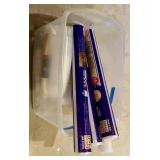 Metal Wire Shelving Unit with Additional Wire Racks and Shelf Liners