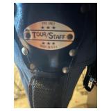 Golf Club Set with Tour/Staff Bag, Pro Tour Electric Putting Cup, and Accessories