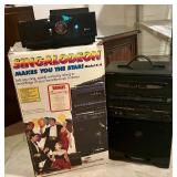 Singalodeon Model K-4 Karaoke Machine with Original Box and Kodak 2680 Slide Projector