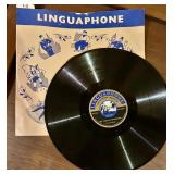 Vintage Linguaphone Conversational Course with Records and Carrying Case