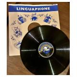 Vintage Linguaphone Conversational Course with Records and Carrying Case