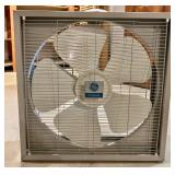 GE 3-Speed Box Fan with Metal Frame