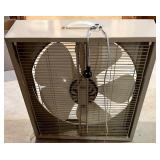 GE 3-Speed Box Fan with Metal Frame