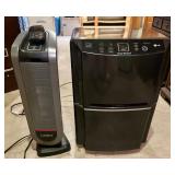 Lasko CT22425 Movable Air Heater with Remote and LG LD651EBL Dehumidifier