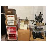 Kingsley Hot Foil Stamping Machine with Baby Shoe Personalization Supplies