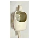 Kitchen Serveware Set with Tulip Ceramic Watering Can, 4 Colorful Serving Plates, Iced Dip Bowl, and Salad Servers