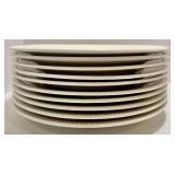 Set of 10 Vintage Pfaltzgraff Plates with Serving Bowl, Casserole Dish, and Ramekins