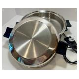 New Era Inc. T-304 Stainless Steel Electric Skillet with Probe Control