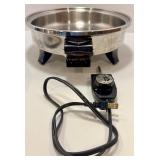 New Era Inc. T-304 Stainless Steel Electric Skillet with Probe Control