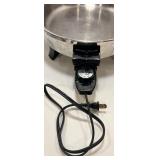 New Era Inc. T-304 Stainless Steel Electric Skillet with Probe Control