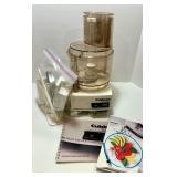 Cuisinart DLC-8 Plus Food Processor with Accessories and Manuals