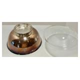 Vintage Silverplated Serving Set with 2 Trays, Punch Bowl, and Salt and Pepper Shakers