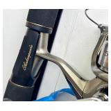 Fishing Gear Collection: 6 Rods with Reels, Chair, Tackle Box and Accessories