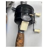 Fishing Gear Collection: 6 Rods with Reels, Chair, Tackle Box and Accessories