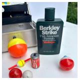 Fishing Gear Collection: 6 Rods with Reels, Chair, Tackle Box and Accessories