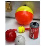 Fishing Gear Collection: 6 Rods with Reels, Chair, Tackle Box and Accessories