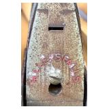 Collection of 4 Vintage Hand Planes with Servess 4 inch Mini Vise in Wooden Box