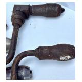 Vintage Hand Crank Brace Drills with Wood Handles