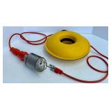 Vintage Power Tool Set with Cordpro Reel, Drills, Jig Saw, and Work Light