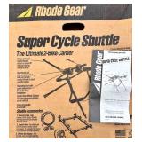 Rhode Gear Super Cycle Shuttle 2-Bike Carrier with Bocce Ball Set