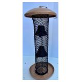 Lot of Mixed Bird Feeders, Metal Domes and Basket