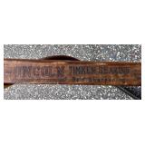 Antique Seymour No. 40 Manual Reel Lawn Mower with Grass Catcher and Scythe