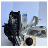 Spirit 3.5 HP Outboard Boat Motor with Cover, Parts, and 1980 Manual