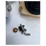 Spirit 3.5 HP Outboard Boat Motor with Cover, Parts, and 1980 Manual