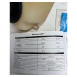 Spirit 3.5 HP Outboard Boat Motor with Cover, Parts, and 1980 Manual