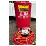 Central Pneumatic 21 Gallon Air Compressor with Hoses and Accessories