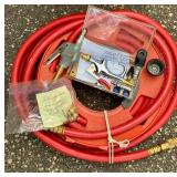 Central Pneumatic 21 Gallon Air Compressor with Hoses and Accessories