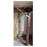 Rectangular Wooden Folding Table with Angled Corners