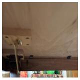 Rectangular Wooden Folding Table with Angled Corners