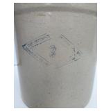 Vintage 3 Gallon Diamond Brand Stoneware Crock by Western Stoneware Co.