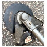 Echo PAS-225 and Echo SRM-240 Trimmer Brushcutter Lot with Stihl Blade