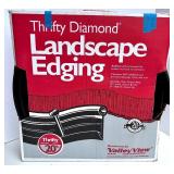 Thrifty Diamond Landscape Edging Kit with Stakes, Connectors, and Fabric Pegs