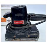 Bench Grinder, Sanders, and Sanding Accessories Lot - Craftsman, Ridgid, Porter-Cable