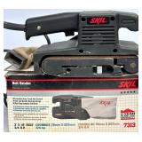 Bench Grinder, Sanders, and Sanding Accessories Lot - Craftsman, Ridgid, Porter-Cable