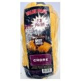 Bulk Lot of Work Gloves including Chore Gloves, Nitrile, Leather, and Thermal Styles