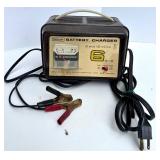 Group of 3 Vintage Battery Chargers Schumacher and Sears with Clamps