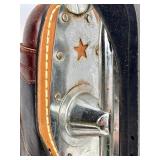 Vintage Johnson Hockey Ice Skates and Set of 4 Globe No. 40 Adjustable Metal Roller Skates