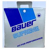 Vintage Johnson Hockey Ice Skates and Set of 4 Globe No. 40 Adjustable Metal Roller Skates