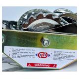 Durabilt T4 Hand Cable Puller 4000 lb Capacity with Safety Latch Hooks