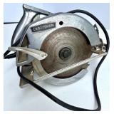 Lot of 3 Vintage Circular Hand Saws - ShopCraft, Craftsman, Mall Saw with Saw Blade