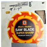 Lot of 3 Vintage Circular Hand Saws - ShopCraft, Craftsman, Mall Saw with Saw Blade