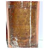 Vintage Reliance Copper Fire Extinguisher by WS Nott Company