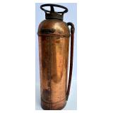 Vintage Reliance Copper Fire Extinguisher by WS Nott Company