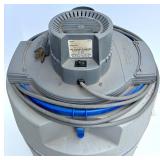 Eureka 10 Gallon Wet/Dry Vacuum Model 2810 with Hoses, Attachments, and Set of Heavy Item Rollers