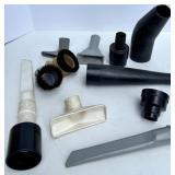 Eureka 10 Gallon Wet/Dry Vacuum Model 2810 with Hoses, Attachments, and Set of Heavy Item Rollers