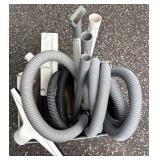 Eureka 10 Gallon Wet/Dry Vacuum Model 2810 with Hoses, Attachments, and Set of Heavy Item Rollers